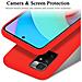 Custodia Compatibile Con Xiaomi Redmi 10 / Redmi Note 11 4g In Liquid Rosso - Coperchio Protettivo In Silicone Tpu Flessibile - Foto miniatura 5