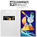 Custodia Compatibile Con Samsung Galaxy A11 / M11 In Classy Argento - Coperchio Protettiva Con Chiusura Magnetica, Funzione Stand E Tasca Per Le Carte - Foto miniatura 4