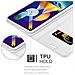 Custodia Compatibile Con Samsung Galaxy A11 / M11 In Classy Argento - Coperchio Protettiva Con Chiusura Magnetica, Funzione Stand E Tasca Per Le Carte - Foto miniatura 5