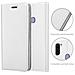 Custodia Compatibile Con Samsung Galaxy A11 / M11 In Classy Argento - Coperchio Protettiva Con Chiusura Magnetica, Funzione Stand E Tasca Per Le Carte - Foto miniatura 6