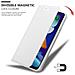 Custodia Compatibile Con Samsung Galaxy A11 / M11 In Classy Argento - Coperchio Protettiva Con Chiusura Magnetica, Funzione Stand E Tasca Per Le Carte - Foto miniatura 7