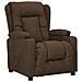 Poltrona Reclinabile Marrone In Tessuto - Foto miniatura 1