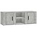 Mobile Per Tv Grigio Cemento 100x31,5x35 Cm Legno Multistrato - Foto miniatura 2