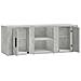 Mobile Per Tv Grigio Cemento 100x31,5x35 Cm Legno Multistrato - Foto miniatura 7