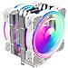 Dissipatore Processore Cpu Gaming Cooler Rgb Colorato 1700 1200 115x 1156 2011 - Foto miniatura 3