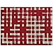 Tappeto Arredo Salotto Antiscivolo Scendiletto Camera Dis. Dama By Suardi 115x175 Rosso - Foto miniatura 5