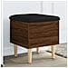 Panca Portaoggetti Rovere Marrone 42x42x46 Cm Legno Multistrato - Foto miniatura 1