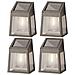 Applique Da Parete Lumineo 898174 Solare Luce Led 4 Unità 5 Lm - Foto miniatura 1