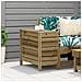 Poggiapiedi da Giardino 62x31,5x52 cm Legno Impregnato di Pino - Foto miniatura 3