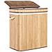 Cestino Kalthota Legno Di Bambù Marrone Chiaro 100 L - Foto miniatura 3
