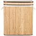 Cestino Kalthota Legno Di Bambù Marrone Chiaro 100 L - Foto miniatura 7