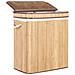 Cestino Kalthota Legno Di Bambù Marrone Chiaro 100 L - Foto miniatura 10