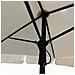 Ombrellone da Giardino FLOKS con Protezione UV, Colore Beige, 200x123x235 cm - Foto miniatura 4