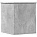 Contenitore Grigio Cemento 40x42x46 Cm In Legno Multistrato - Foto miniatura 2