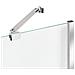 Parete Doccia Per Vasca Tuapi 140 X 120 Cm Argento - Foto miniatura 3