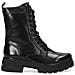 Black Casual Closed Booties Stivaletti Pelle Scarpe Donna Nero Eu 36, 9-25216-29-022 - Foto miniatura 1