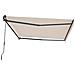 Tenda Da Sole 3x2,5m - - Vecchio - Retrattile - Idrorepellente - Beige - Anti-uv - Superficie 7,5m² - Tessuto Premium 320m² - Foto miniatura 3