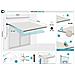 Tenda Da Sole 3x2,5m - - Vecchio - Retrattile - Idrorepellente - Beige - Anti-uv - Superficie 7,5m² - Tessuto Premium 320m² - Foto miniatura 8