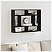 Mensola a Muro Rovere Nero 75x16x55 cm in Legno Multistrato - Foto miniatura 9