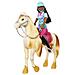 Barbie  Barbie Mysteries: Il Grande Inseguimento A Cavallo, Bambola Di Brooklyn Hxj39 - Foto miniatura 3