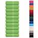 Asciugamani Per Sapone 10 Pz Verde Mela 30x30cm 360 G/m Cotone - Foto miniatura 2