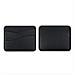 Elegante Porta Carte In Pelle Pu Con 4 Scomparti Black - Foto miniatura 1