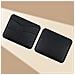 Elegante Porta Carte In Pelle Pu Con 4 Scomparti Black - Foto miniatura 3