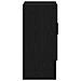 Armadio a muro  Nero Rovere 60x31x70 cm in legno ingegnerizzato - Foto miniatura 6