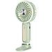 Ventilatore Portatile Silenzioso A 3 Velocità Con Batteria E Supporto Per Telefono, Verde - Foto miniatura 3