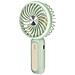 Ventilatore Portatile Silenzioso A 3 Velocità Con Batteria E Supporto Per Telefono, Verde - Foto miniatura 1