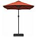 Ombrello da giardino Terracotta 385 x 209 x 244 cm Tessuto - Foto miniatura 5