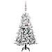 Albero di Natale Artificiale con Rami Pieghevoli Bianco 120 cm - Foto miniatura 3