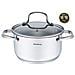 KB-7212 Pentola in acciaio inossidabile da 2,5 l con coperchio in vetro temperato - Foto miniatura 2