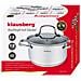 KB-7212 Pentola in acciaio inossidabile da 2,5 l con coperchio in vetro temperato - Foto miniatura 6
