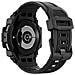 Bracciale + Custodia Per Galaxy Watch 7 44mm Rugged Armor Pro Ultra Resistente, Nero - Foto miniatura 3