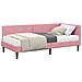 Struttura Letto Angolare con Materasso 2 pcs Grigio Velluto - Foto miniatura 1
