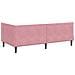 Struttura Letto Angolare con Materasso 2 pcs Grigio Velluto - Foto miniatura 9
