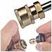 Prolunga Femmina Qrc-easylock Tr22f - Compatibile Con Kärcher Easy!lock | Ottone E Acciaio | Per Schiumogeni E Lance Alta Pressione - Foto miniatura 2