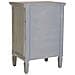 Comodino In Legno Con 3 Cassetti 46 X 33 X 67h Cm - Foto miniatura 4