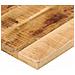 Piano per Tavolo 160x50x3,8 cm Rettangolare Legno Mango Grezzo - Foto miniatura 6