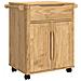 Carrello da Cucina FLORO Marrone cerato 72,5 x 45 x 80 cm - Foto miniatura 1