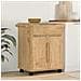 Carrello da Cucina FLORO Marrone cerato 72,5 x 45 x 80 cm - Foto miniatura 2