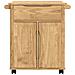Carrello da Cucina FLORO Marrone cerato 72,5 x 45 x 80 cm - Foto miniatura 6