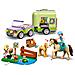Friends 42695 Rimorchio per Cavallo e Puledro, con Cavallo Giocattolo, Pony, Accessori, Auto, 2 Mini Bamboline, Regalo 7+ - Foto miniatura 6
