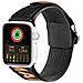 Cinturino (versione Outdoor) Per Apple Watch Ultra, Se, 9, 8, 7, 6, 5, 4, 3, 2, 1 (49, 45, 44, 42 Mm) Bracciale In Nylon Nero E Arancione. - Foto miniatura 5
