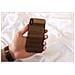 Custodia Per Iphone X /xs, Nero E Marrone - Foto miniatura 1