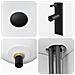 Set di mobili per il bagno 3 pz Bianco 33 x 34,5 x 160 cm - Foto miniatura 3