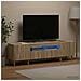 Mobile TV LED Rovere Sonoma Legno ingegnerizzato - Foto miniatura 2