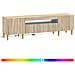 Mobile TV LED Rovere Sonoma Legno ingegnerizzato - Foto miniatura 3