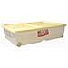 Box Sottoletto Linea Supermario, Polipropilene Riciclabile, 60x80x18h Cm Trasparente - Foto miniatura 3